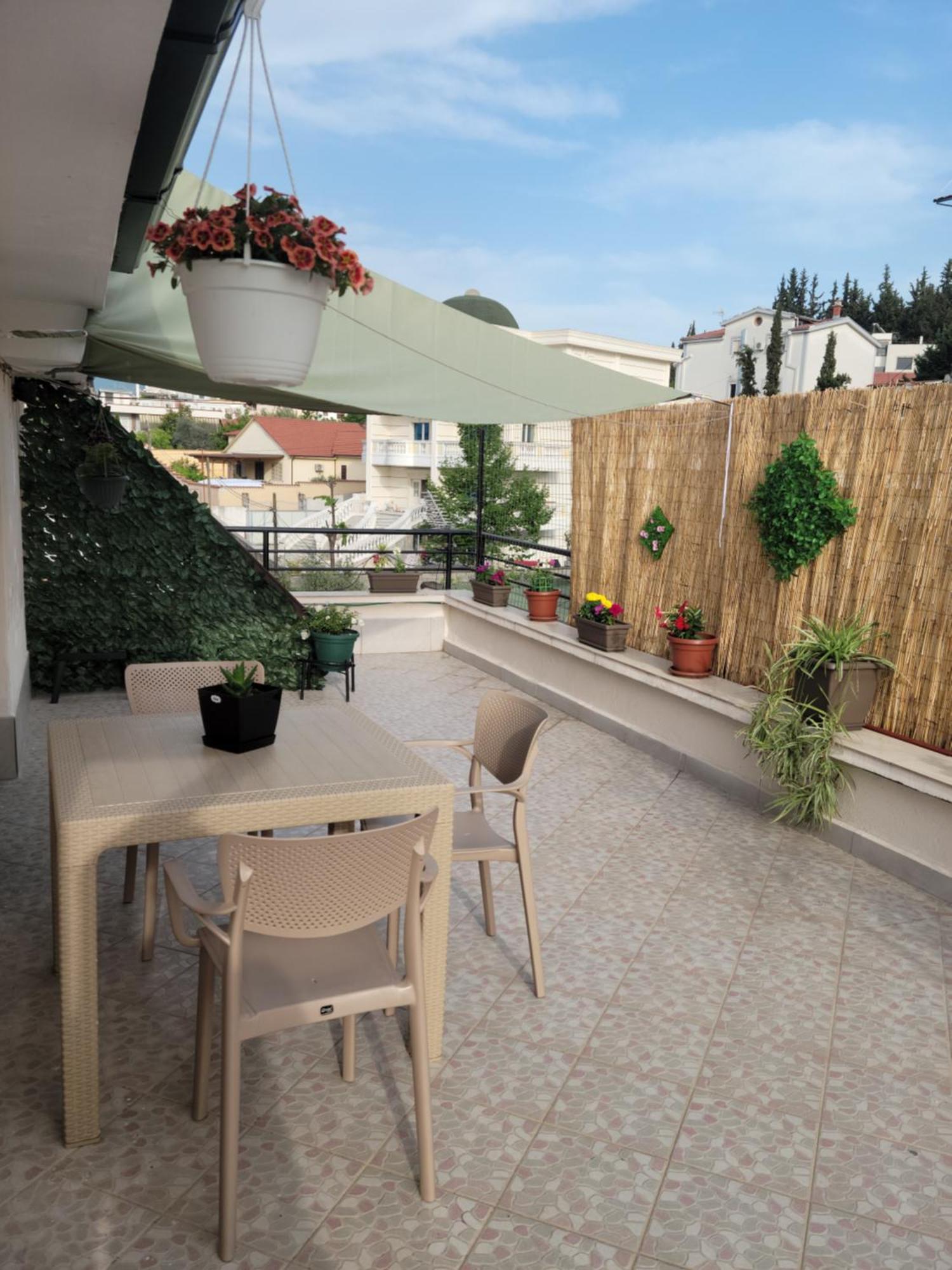 Gledis Apartment Tirana - Panoramic City Terrace المظهر الخارجي الصورة